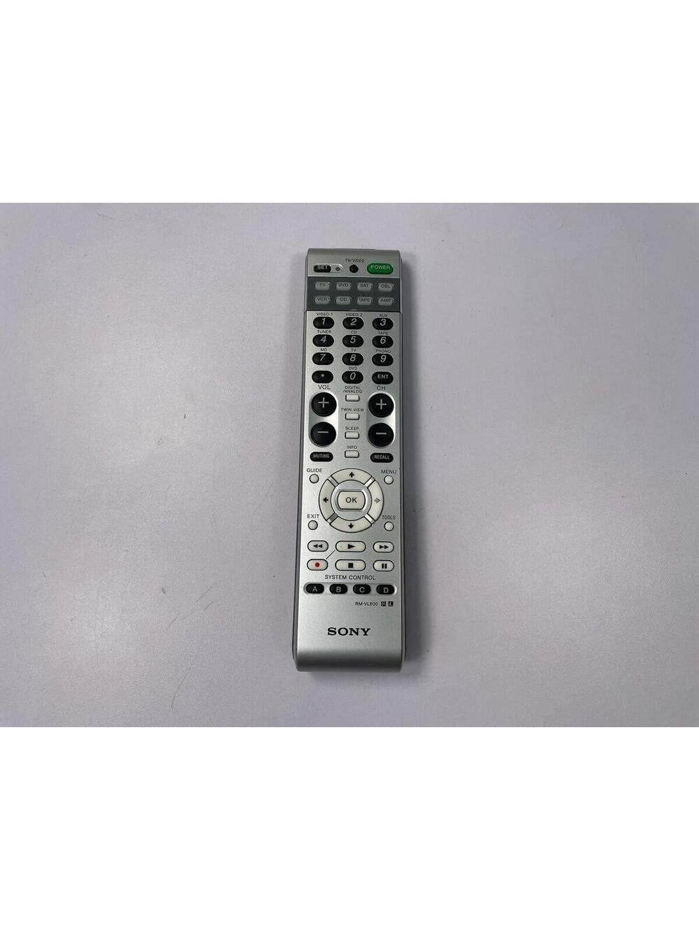 Sony RM-VL600 8 Device Learning TV Universal Remote Control Tested